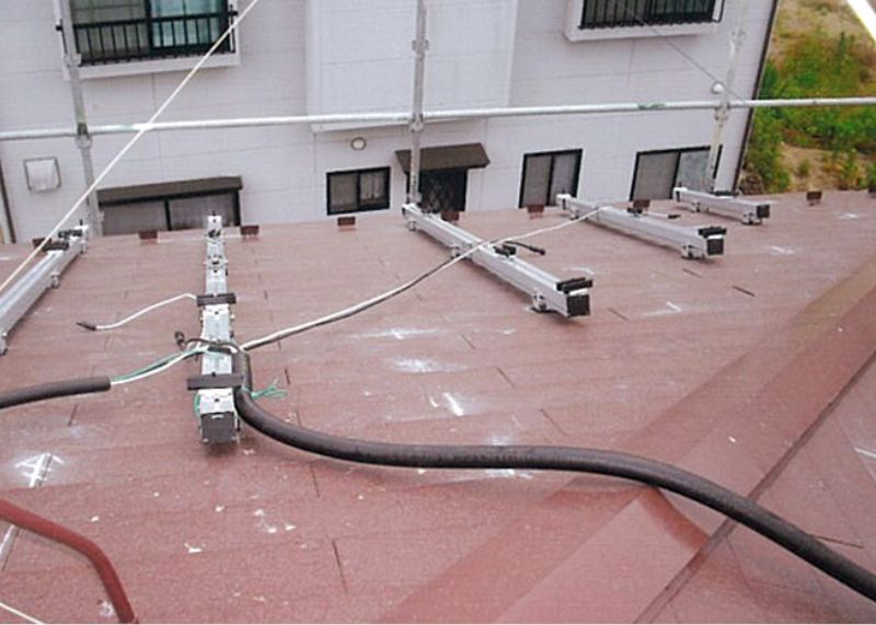 ソーラーパネルの設置